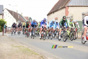The peloton chasing the 31 riders (348x)