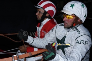 Nacer Bouhanni part pour la course des sulkies (374x)