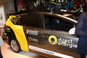 The hybrid Toyota car of the Team Direct Energie (1529x)