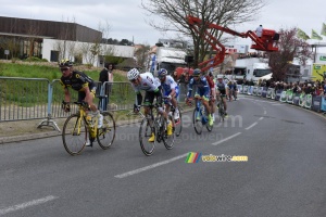 Thomas Voeckler was one of the riders of the breakaway in the last lap (512x)
