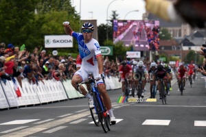Arnaud Démare (FDJ) remporte le Championnat de France 2017 (2232x)