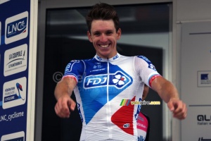 Arnaud Démare (FDJ) is clearly happy with his victory (2230x)