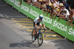 Matteo Trentin (Mitchelton-Scott), champion d'Europe, remporte l'étape à Gap (789x)