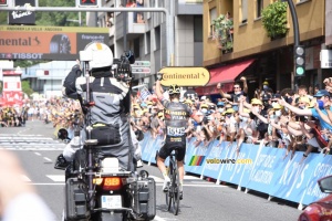 Sepp Kuss (Jumbo-Visma) wins the stage in Andorra (176x)