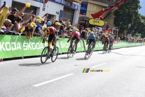 The sprint for the 3rd place in Andorra (283x)