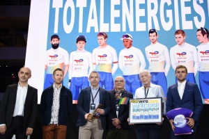 Team TotalEnergies, the winning team of the Coupe de France FDJ 2022 (418x)