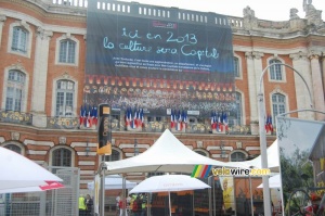 Orange's stand in the Village Départ in Toulouse (420x)