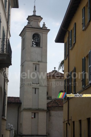 The tower of the Madonnina in Prato church (391x)
