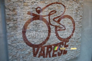 The Varese 2008 logo in mosaic (385x)