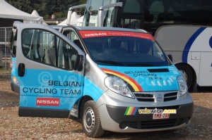 The Belgian Cycling Team car (545x)