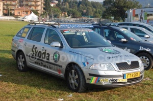 The Luxembourg cycling team car (489x)