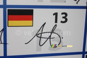 L'autographe de Judith Arndt (Allemagne) (398x)