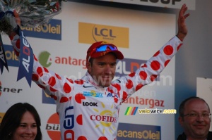 Amaël Moinard (Cofidis) wearing the polka dot jersey (409x)