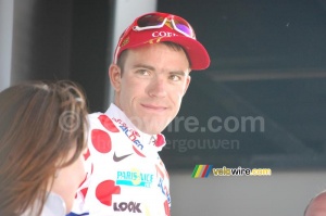 Amaël Moinard (Cofidis) with the polka dot jersey (2) (357x)