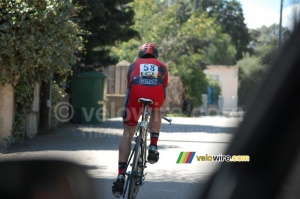 Florian Stalder (BMC Racing Team) dans la Rue Danielle Casanova (611x)