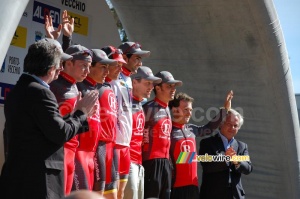 The best team of the Critérium International 2010: Team Radioshack (456x)