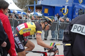 Tom Boonen (Quick Step) après Paris-Roubaix 2010 (796x)