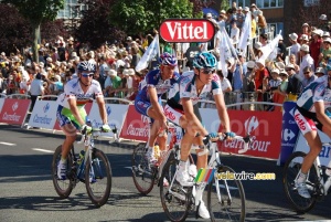 Francis de Greef & Sebastian Lang (Omega Pharma-Lotto), Aleksandr Kuchynski (Liquigas-Doimo) & Stijn Vandenbergh (Katusha Team) (408x)