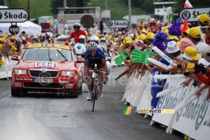 Sylvain Chavanel (Quick Step) remporte l'étape (383x)