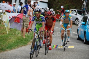 Sylvester Szmyd (Liquigas-Doimo), Steve Morabito (BMC Racing Team) & David de la Fuente (Astana) (487x)