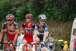 Sergio Paulinho (Team Radioshack), Brent Bookwalter (BMC Racing Team) & Chris Anker Sørensen (Team Saxo Bank) (379x)