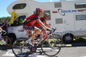 Janez Brajkovic & Lance Armstrong (Team Radioshack) (471x)
