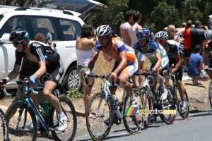 Ben Swift (Team Sky), Michael Matthews (Rabobank) & Sergey Lagutin (Vacansoleil-DCM Pro Cycling Team) (458x)