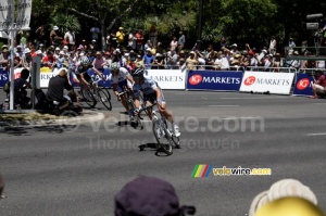 David Tanner (Saxo Bank-Sungard) & Luke Roberts (UniSA-Australia) leading the breakaway (436x)