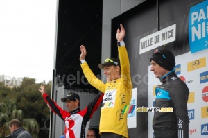 Le podium de Paris-Nice 2011 : Andreas Klöden, Tony Martin & Bradley Wiggins (481x)