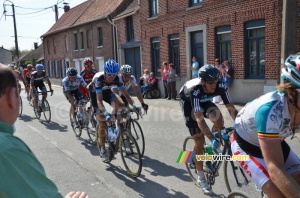 Johan van Summeren (Garmin-Cervélo) on his way to victory (668x)
