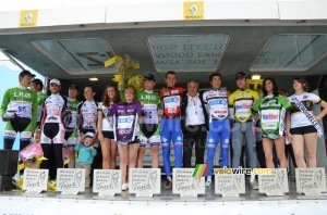 The complete podium of the Rhône Alpes Isère Tour 2011 (623x)