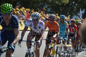 Maxime Bouet (AG2R La Mondiale), Ivan Velasco (Euskaltel-Euskadi) & Paolo Tiralongo (Astana) (781x)